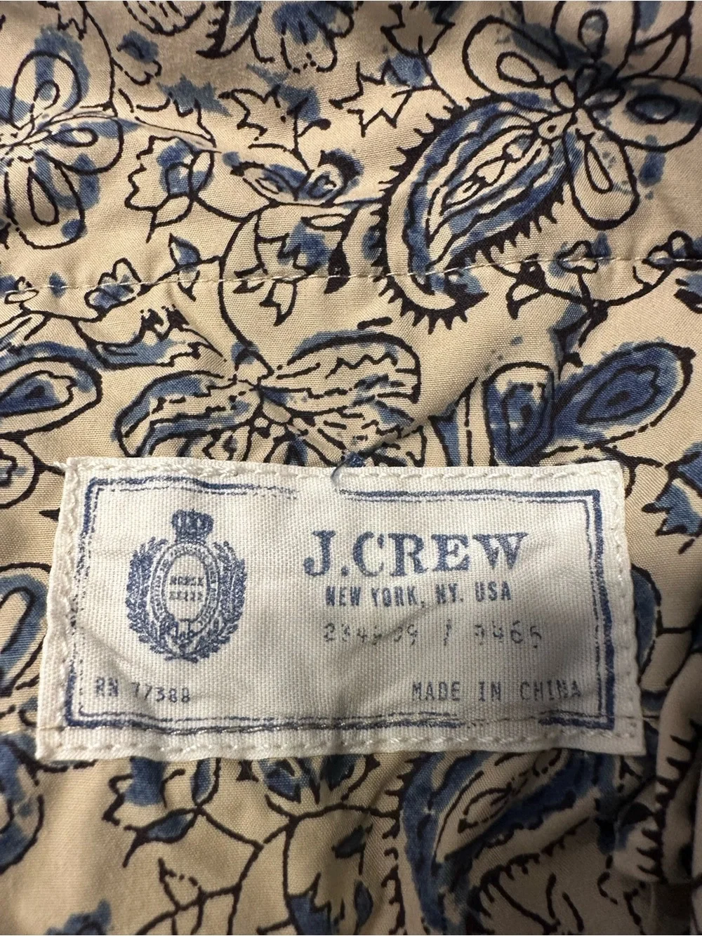 J. Crew Men’s Light Blue Classic Slim Fit  Chino Pants